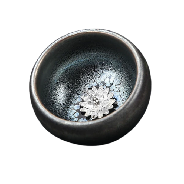 Lotus Relief Tea Cup