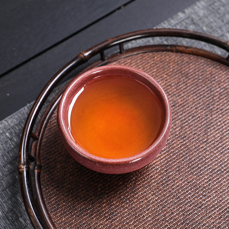 Blush Jian Zhan Tenmoku Tea Cup