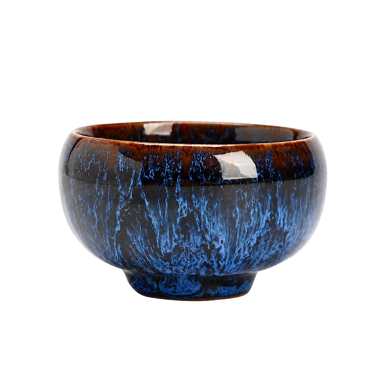 Luohan-style Kiln-transmutation Glaze Tenmoku Tea Cup
