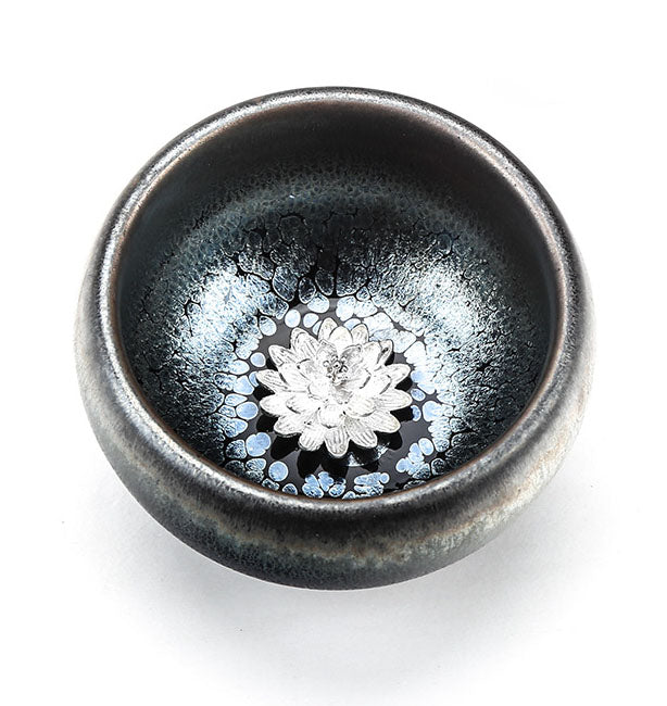 Lotus Relief Tea Cup