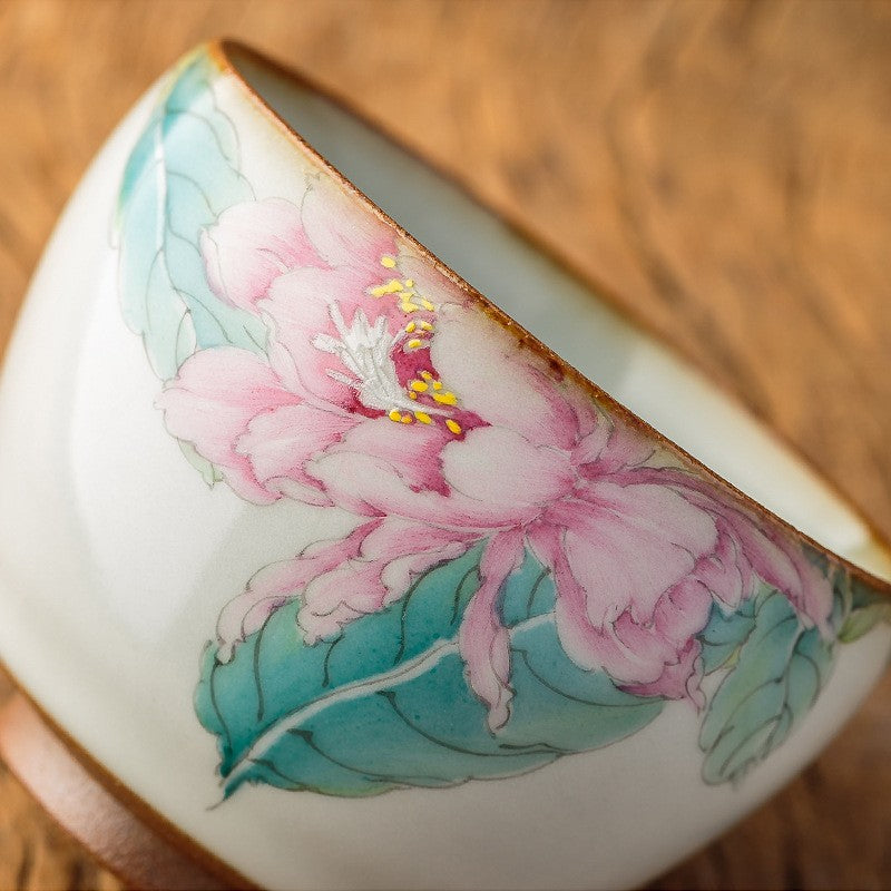 Peony Teacup