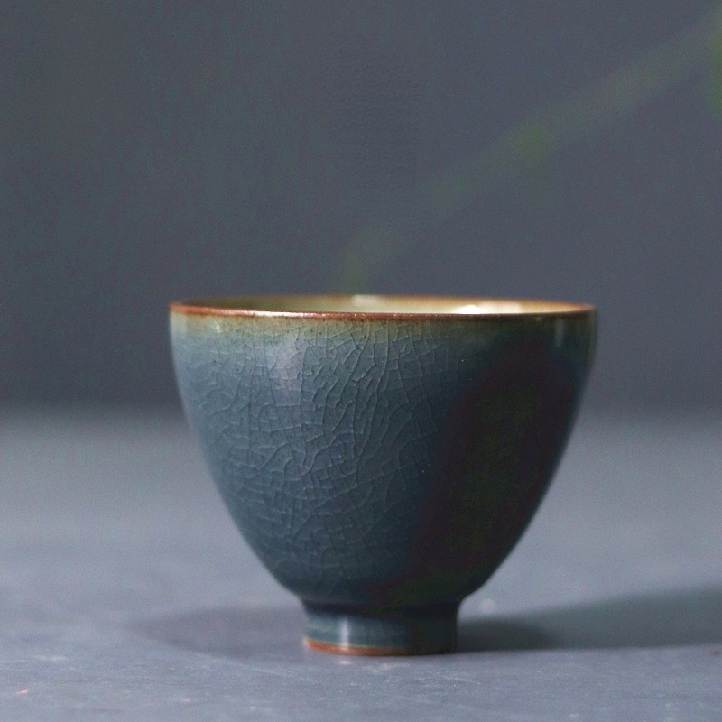 Art Tea Cup JianZhan Tenmoku Teacup Ji Qing