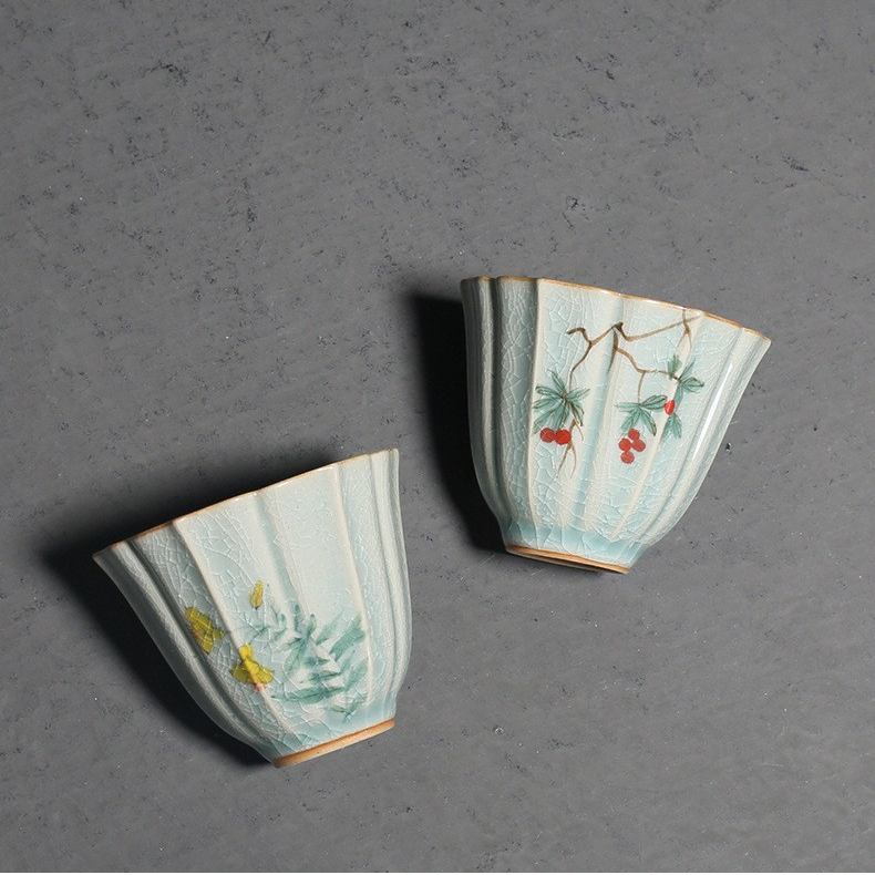 Art Tea Cup JianZhan Tenmoku Tea Cup Elegant
