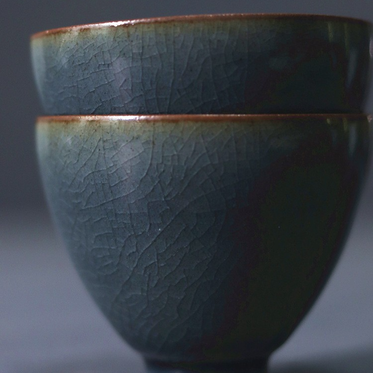 Art Tea Cup JianZhan Tenmoku Teacup Ji Qing