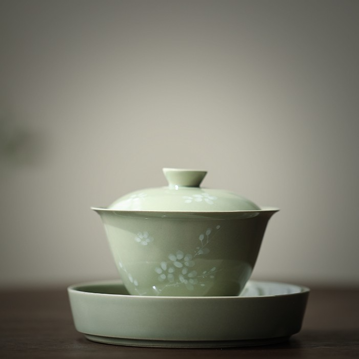 Art Tea Cup JianZhan Tenmoku Pure Gai Wan