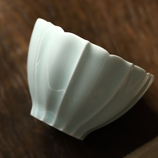 Art Tea Cup JianZhan Tenmoku Teacup Flower