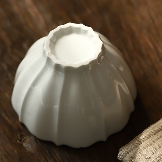 Art Tea Cup JianZhan Tenmoku Teacup Flower