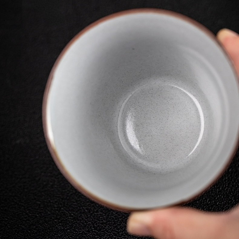 Art Tea Cup JianZhan Tenmoku Cover Gai Wan