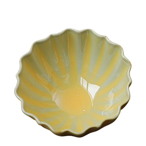 Tenmoku Glaze Flow Ceramic Tea Cup