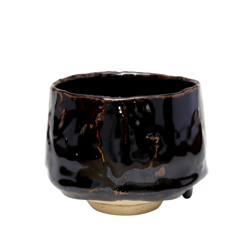 Black Glaze Handmade Tea Cup