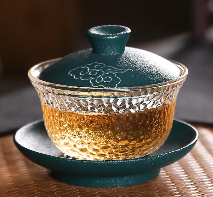 Art Tea Cup JianZhan Tenmoku Gaiwan Crystal