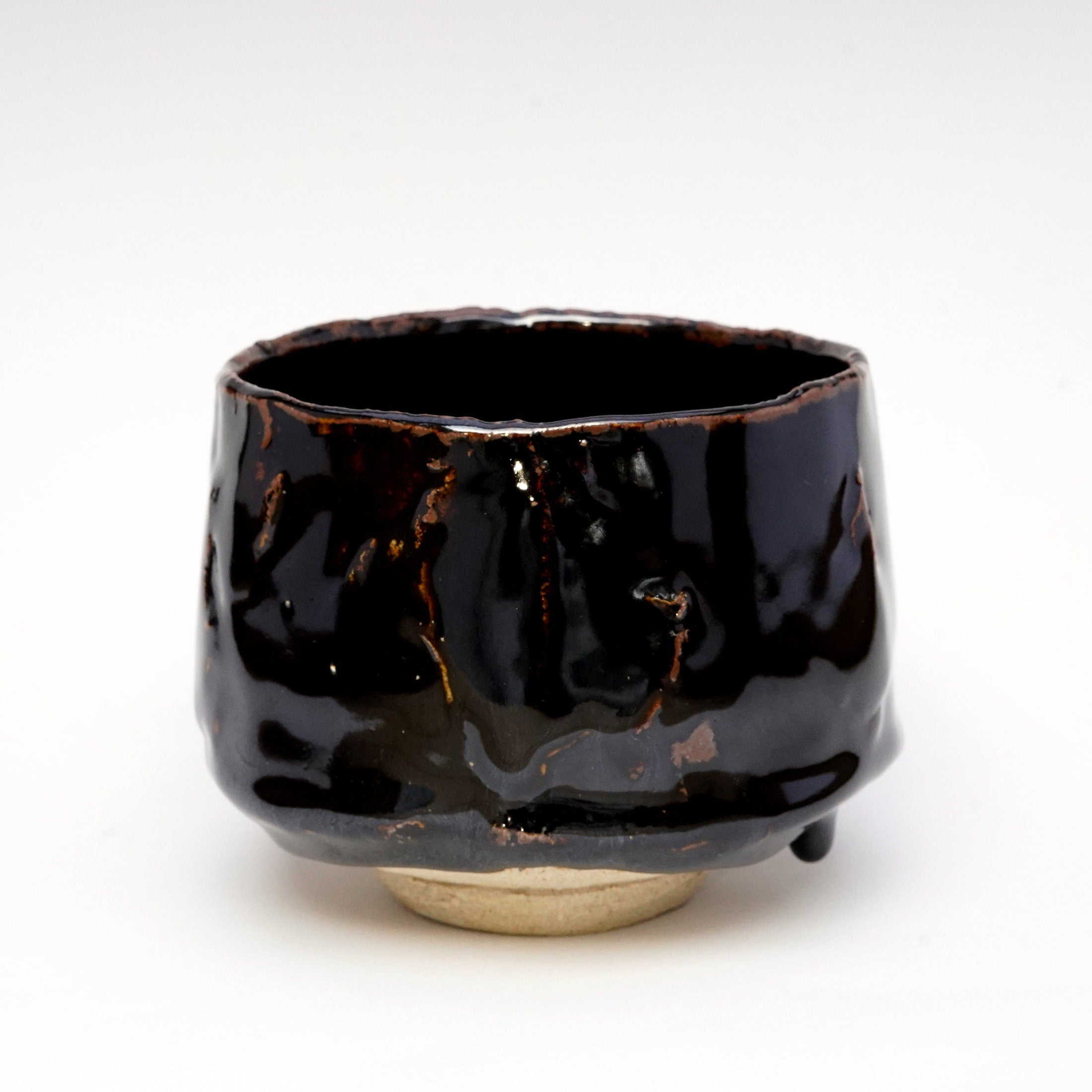 Black Glaze Handmade Tea Cup