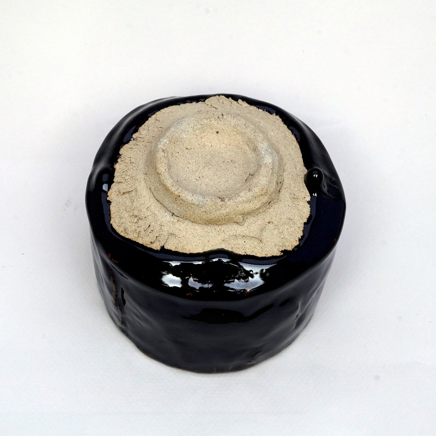 Black Glaze Handmade Tea Cup