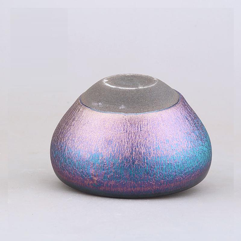 Art Tea Cup JianZhan Tenmoku Teacup Aurora