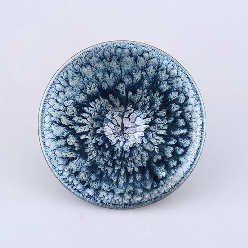 Art Tea Cup JianZhan Tenmoku Teacup Bloom