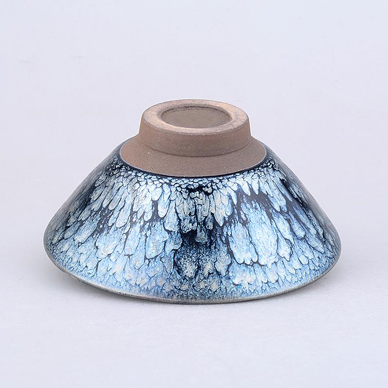 Art Tea Cup JianZhan Tenmoku Teacup Bloom