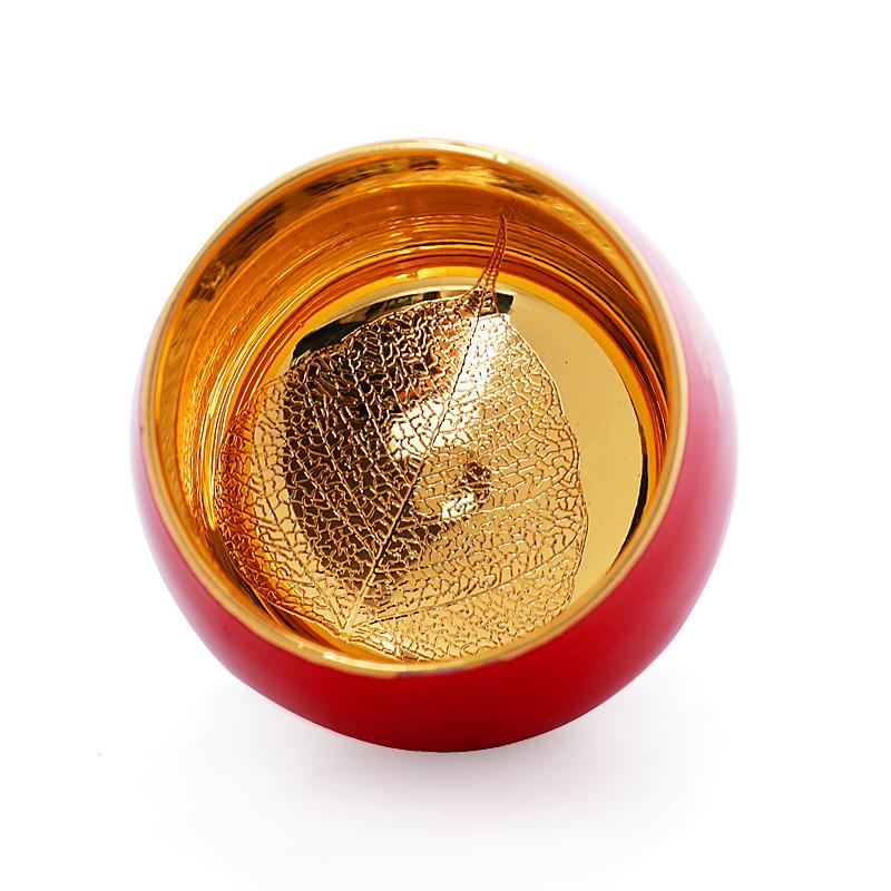 Art Tea Cup JianZhan Tenmoku Teacup Crane