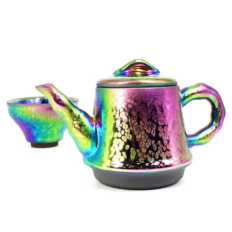 Art Tea Cup JianZhan Tenmoku Teapot Fairy II