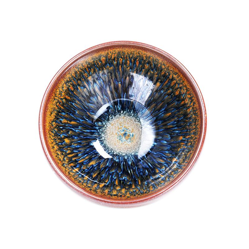 Art Tea Cup JianZhan Tenmoku Teacup Geocentric
