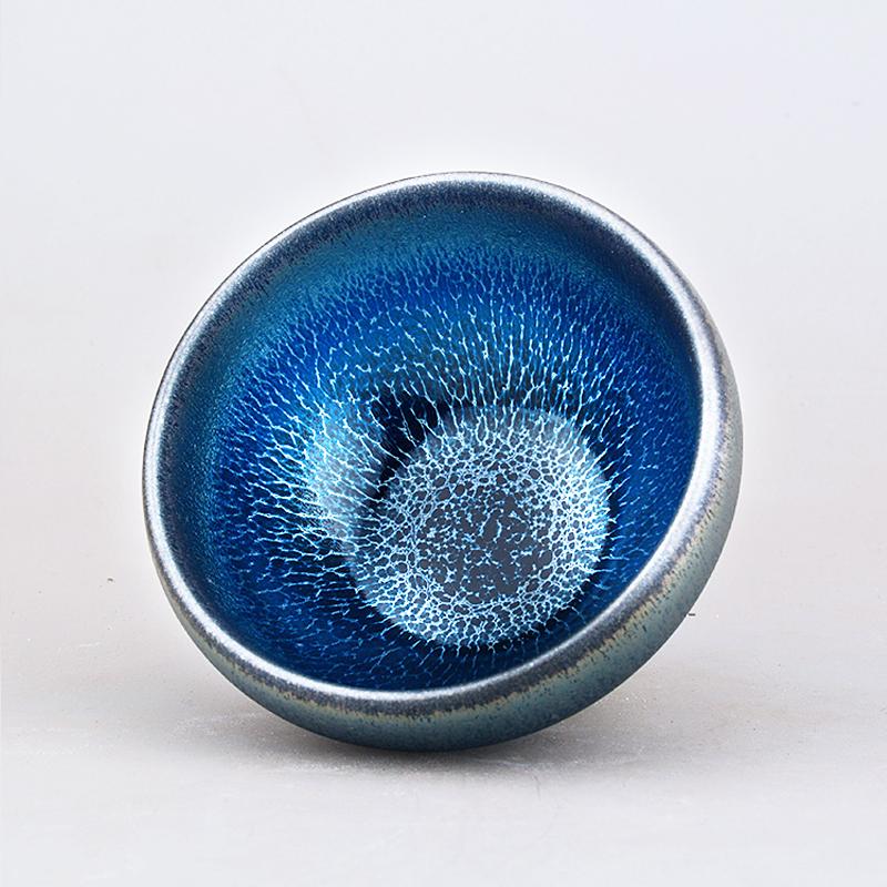 Art Tea Cup JianZhan Tenmoku Laser Tea Cup