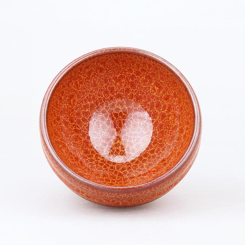 Art Tea Cup JianZhan Tenmoku Tea Cup Lava