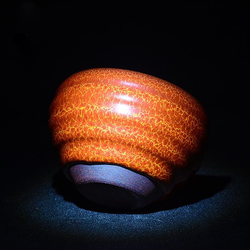 Art Tea Cup JianZhan Tenmoku Tea Cup Lava
