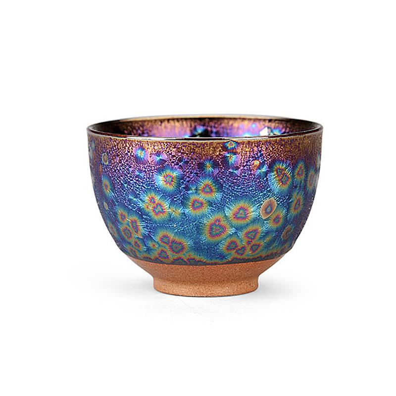 Art Tea Set JianZhan Tenmoku Tea Set Mulan