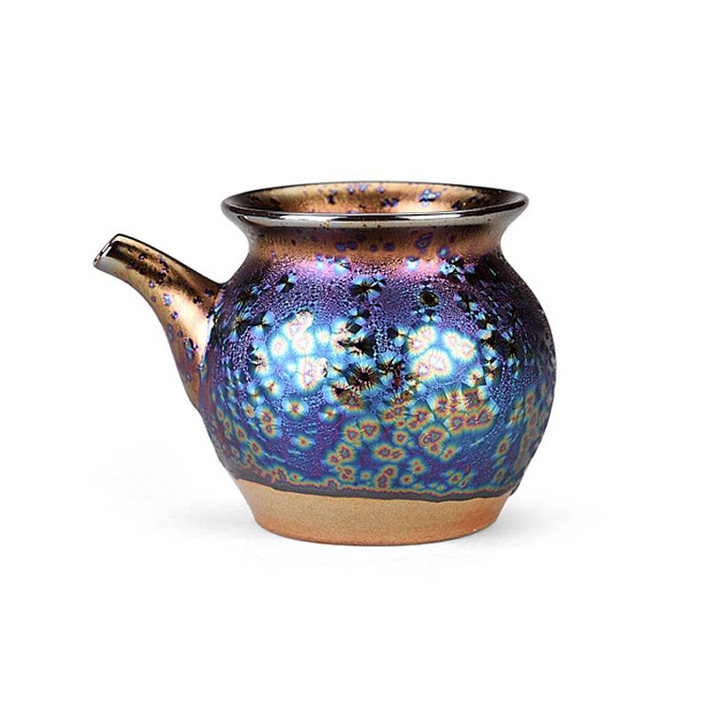 Art Tea Set JianZhan Tenmoku Tea Set Mulan