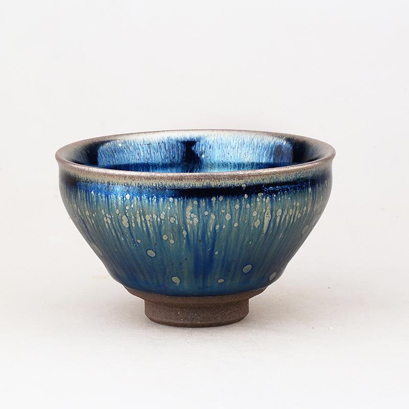 Art Tea Cup JianZhan Tenmoku Tea Cup Meteor