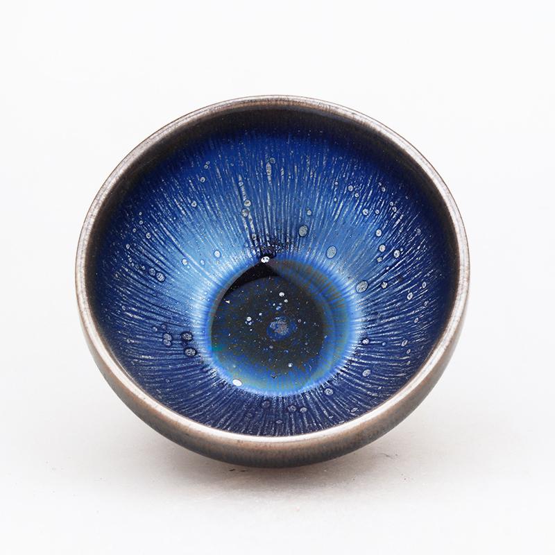 Art Tea Cup JianZhan Tenmoku Tea Cup Night Sky