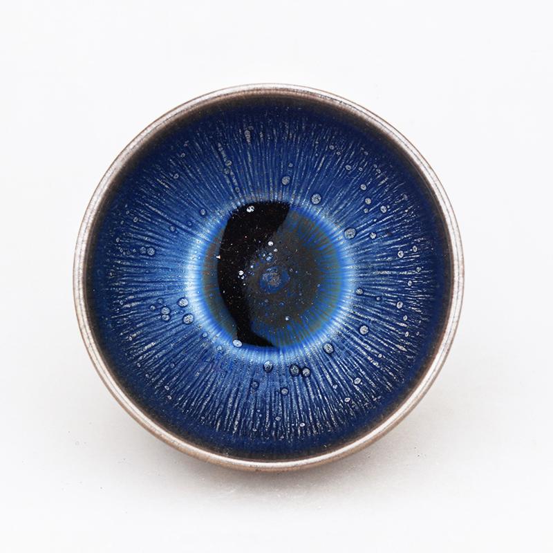 Art Tea Cup JianZhan Tenmoku Tea Cup Night Sky