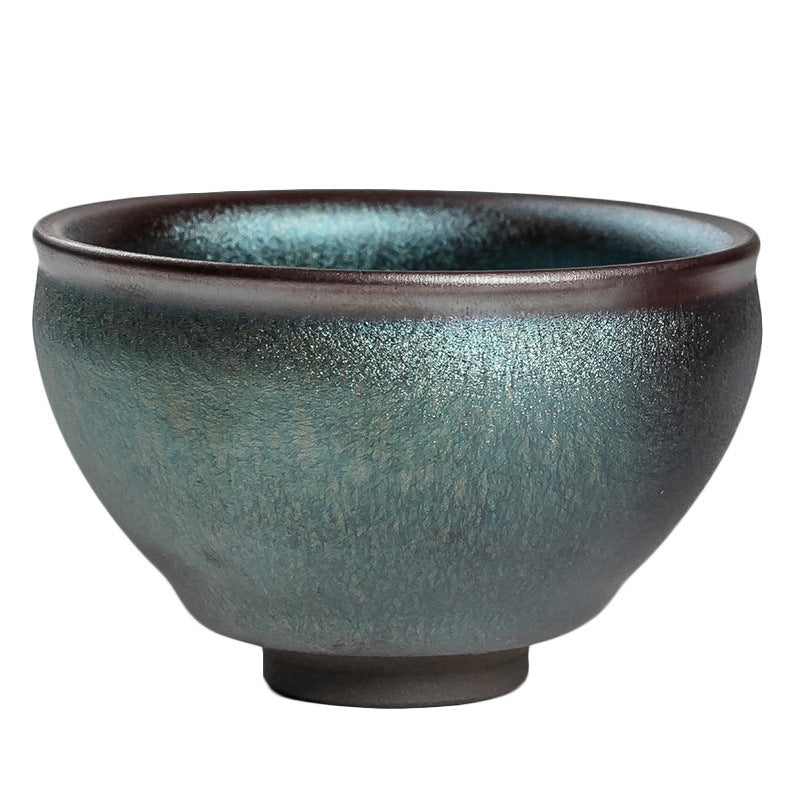 Yohen Tenmoku Glaze Tea Cup
