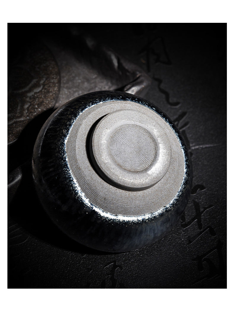 Starry Tenmoku Glaze Tea Cup