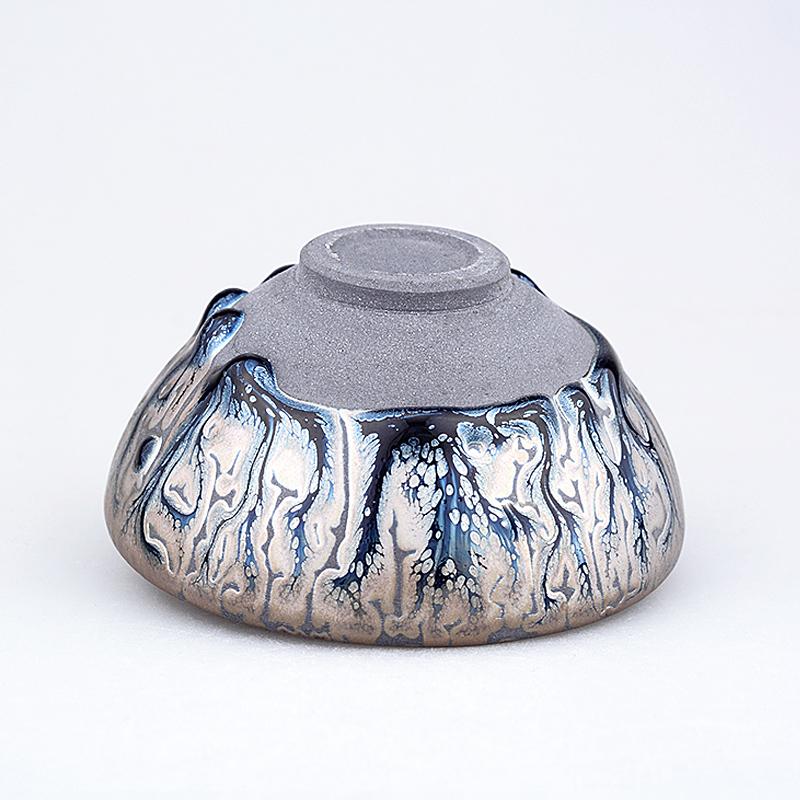 Art Tea Cup JianZhan Tenmoku Teacup Oni