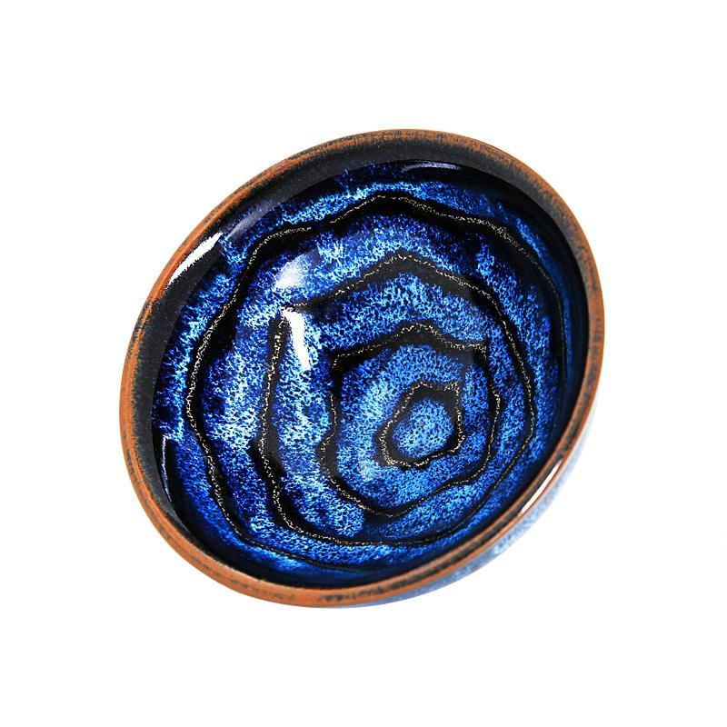 Art Tea Cup JianZhan Tenmoku Teacup Panlong