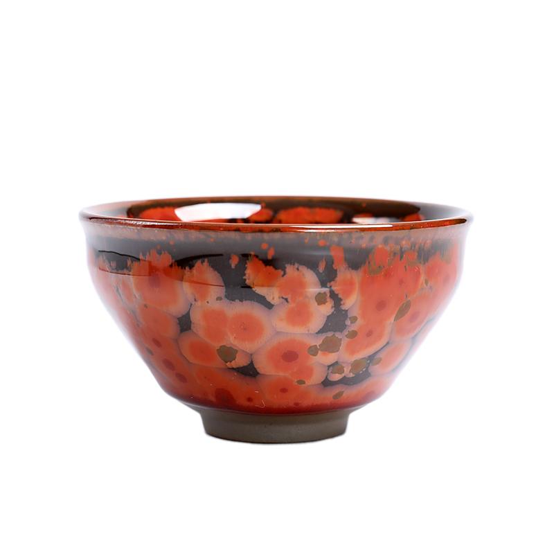 Art Tea Cup JianZhan Tenmoku Teacup Phoenix
