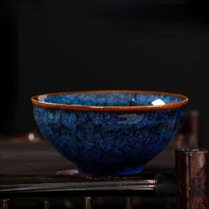 Art Tea Cup JianZhan Tenmoku Teacup Summer