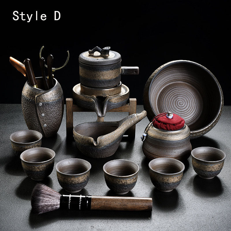 Vintage Pottery Tea Cup Set