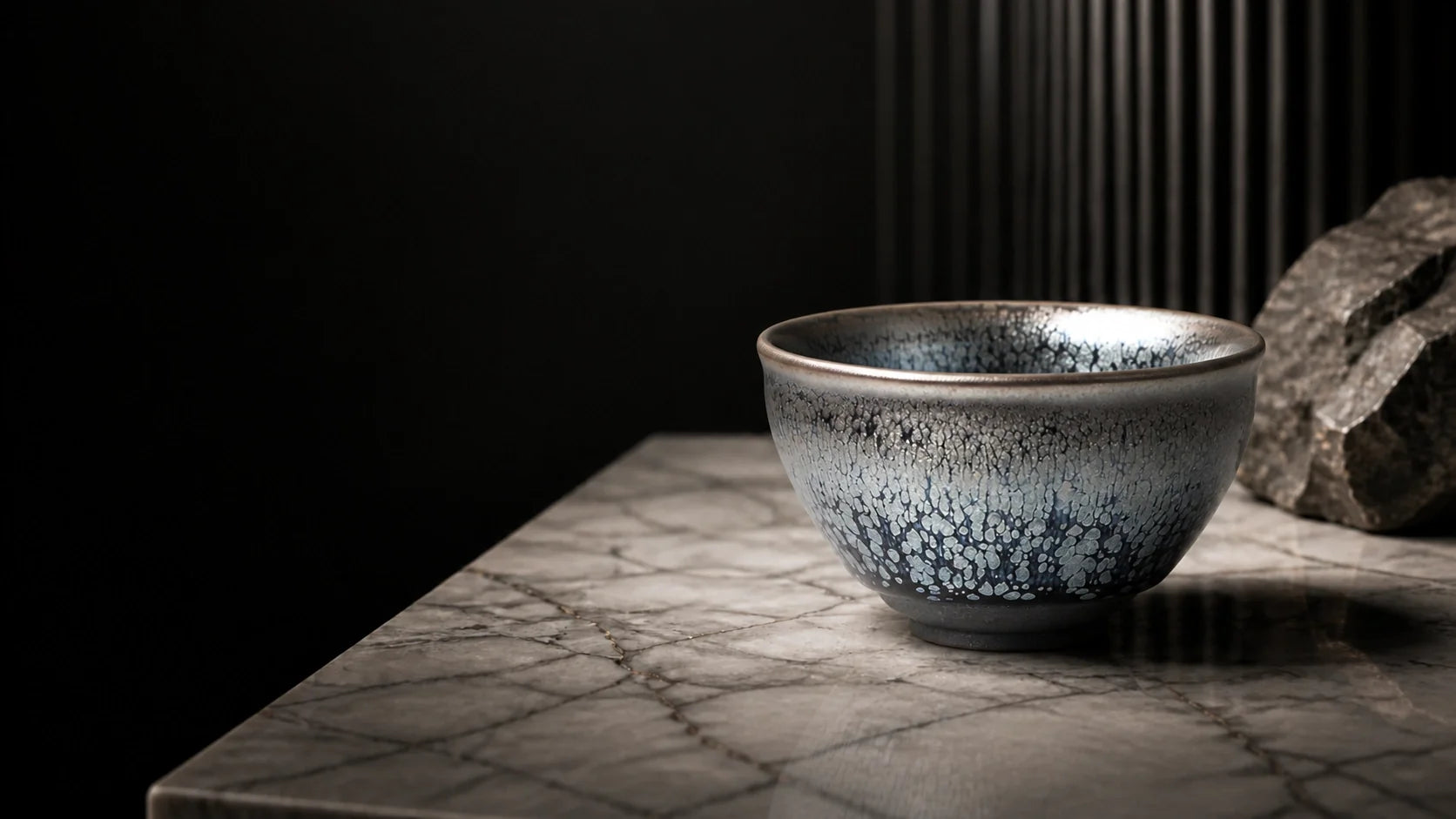 Hare's Fur Tenmoku glaze