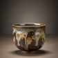 Tea ash glaze collector’s cup