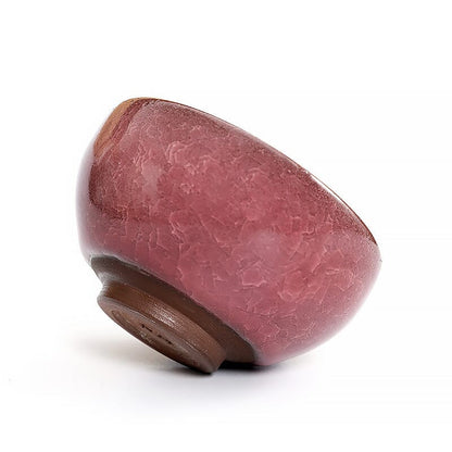 Blush Jian Zhan Tenmoku Tea Cup