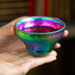 Seven-Color Kiln-Transformed Jianzhan Teacup