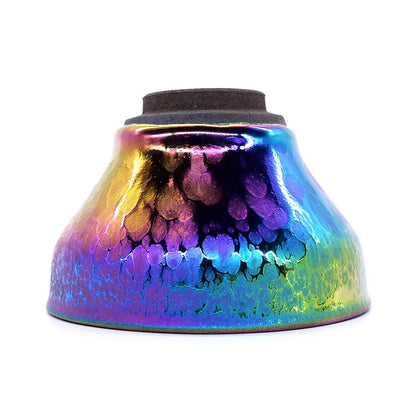 Seven-Color Kiln-Transformed Jianzhan Teacup