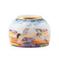 Golden Crane Tenmoku Ceramic Tea Cup