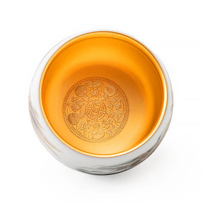 The Dragon Golden Tenmoku Tea Cup
