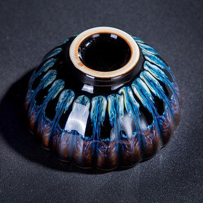 Golden Lotus Handmade Jianzhan Teacup