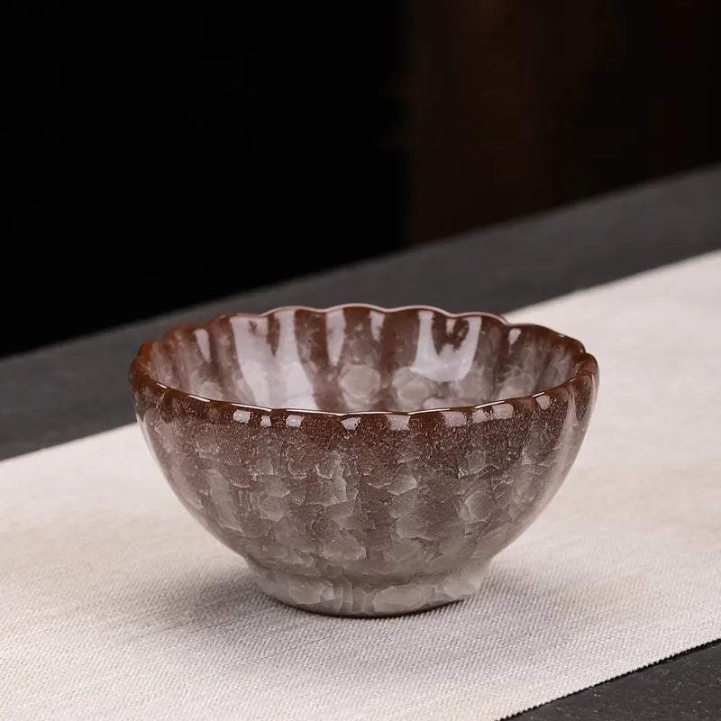 Brownie Tenmoku Tea Cup