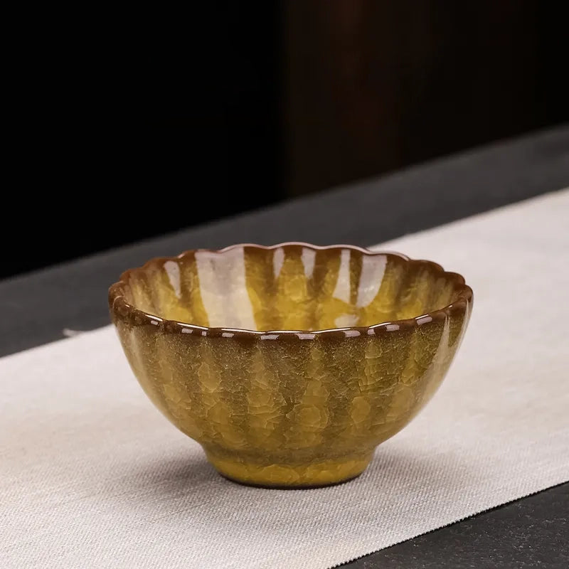 Brownie Tenmoku Tea Cup