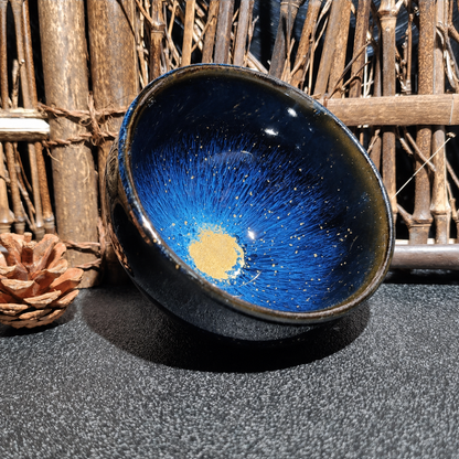 Kiln-Transformed Glaze Crackle Jian Ware Teacup