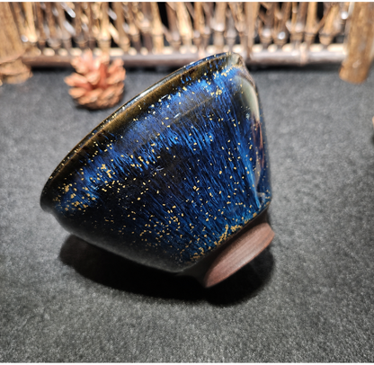 Kiln-Transformed Glaze Crackle Jian Ware Teacup